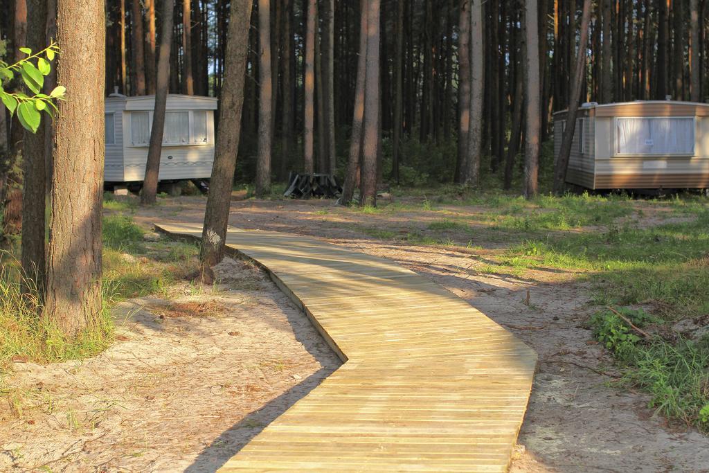 Prabangus karavanai Šventoji Exterior foto