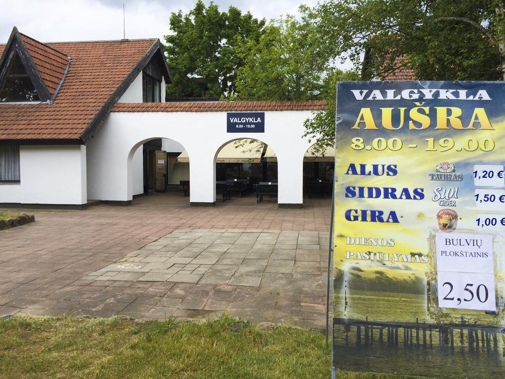 Prabangus karavanai Šventoji Exterior foto
