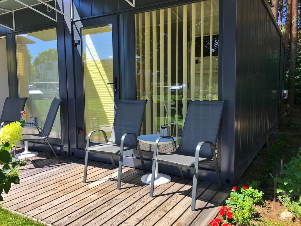 Prabangus karavanai Šventoji Exterior foto
