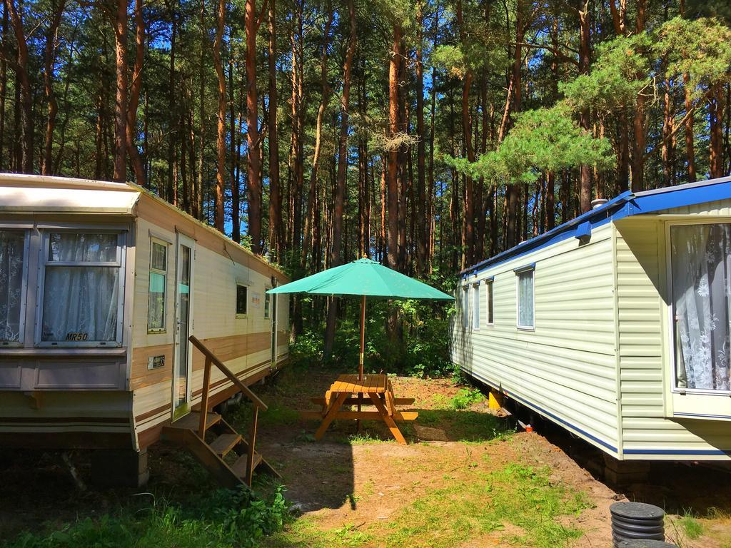 Prabangus karavanai Šventoji Exterior foto